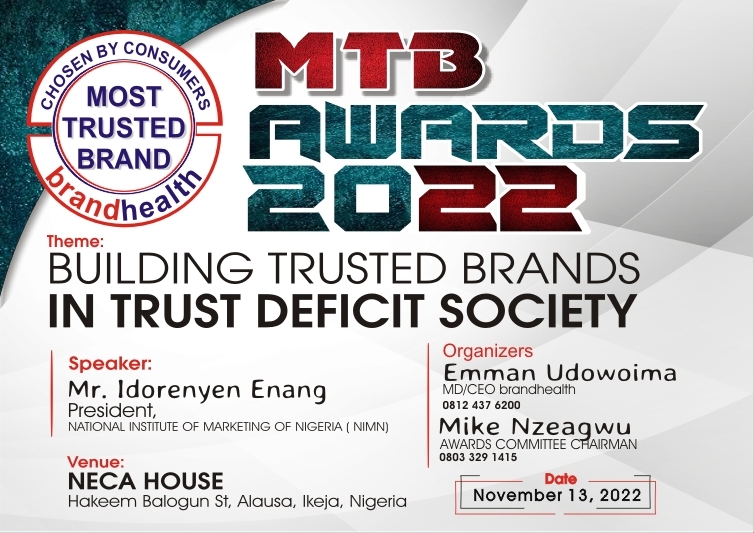 most trusted brand.1
